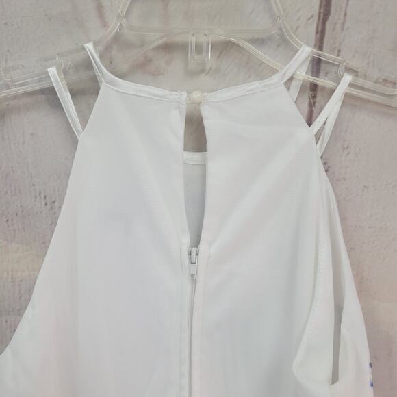 Speechless Kids Size 14 Sleeveless White Long Dress/Gown - Picture 6 of 11